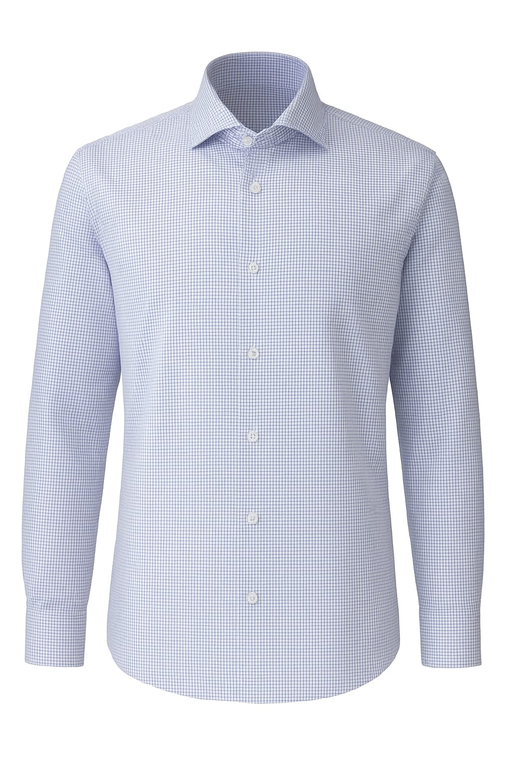 Blue LG Check-Shirt