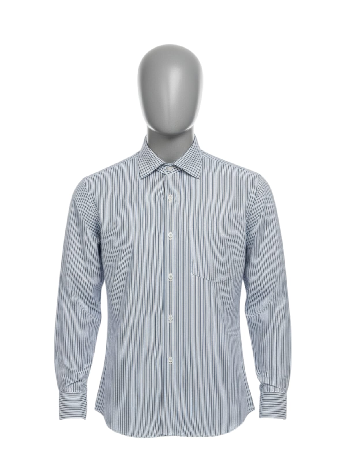 Gray Multi line- Shirt