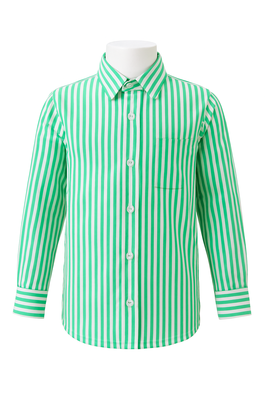 Sea Green Wide Line- Shirt