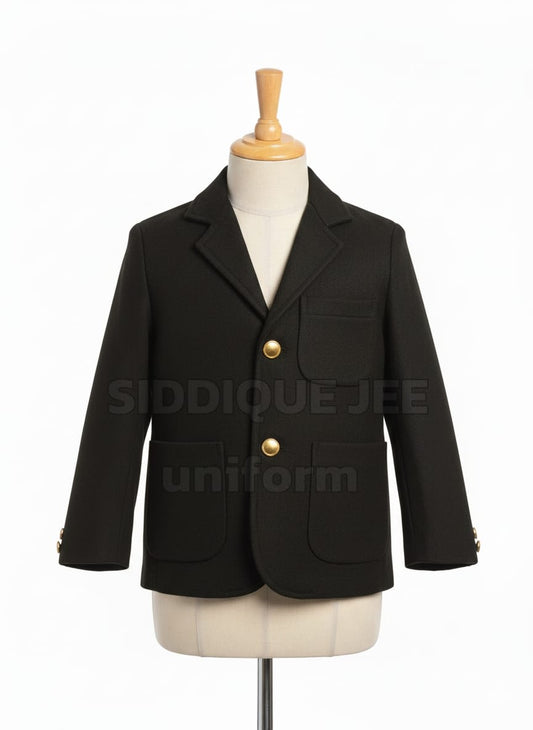 Black-Wool Coat