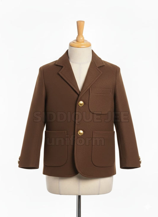 Brown-Wool Coat