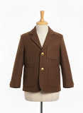 Brown-Wool Coat