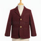 Maroon-Wool Coat