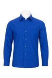 School Blue Plain- Shirt