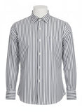 Gray Wide line- Shirt