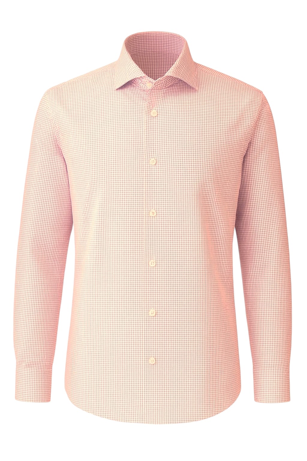 Red LG Check-Shirt