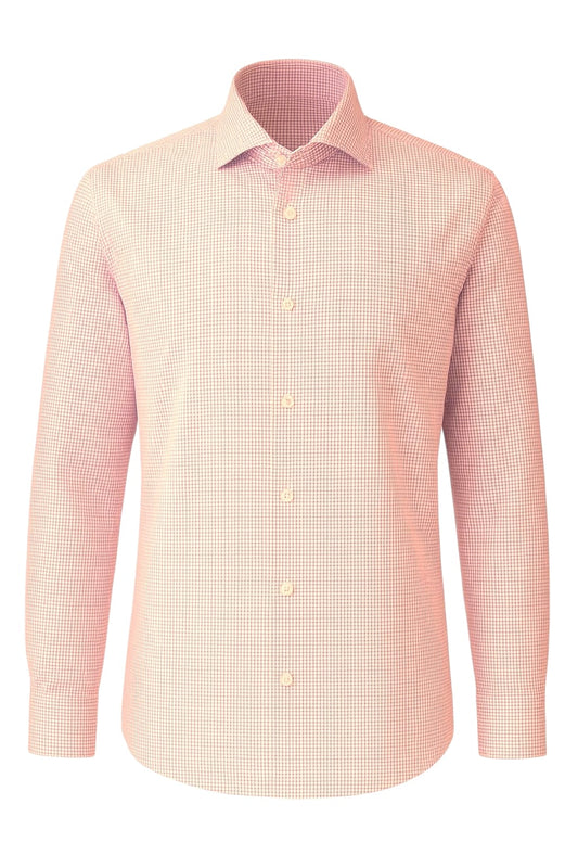 Red LG Check-Shirt