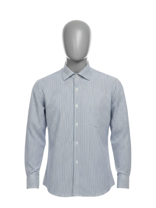 Gray Multi line- Shirt