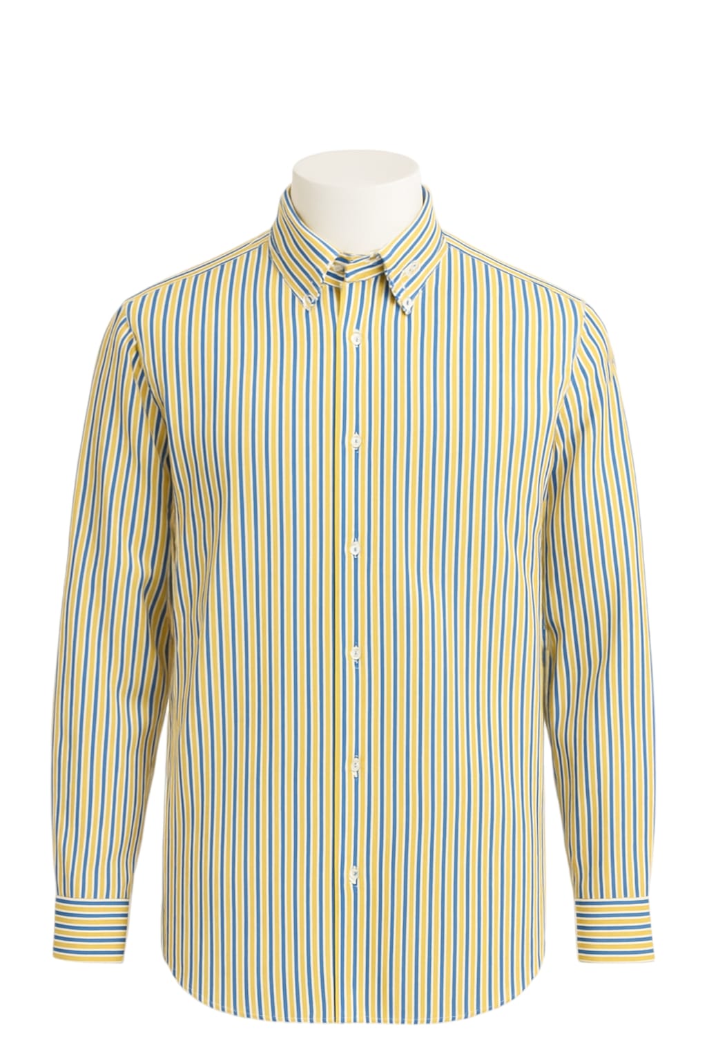 Yellow Multi line- Shirt