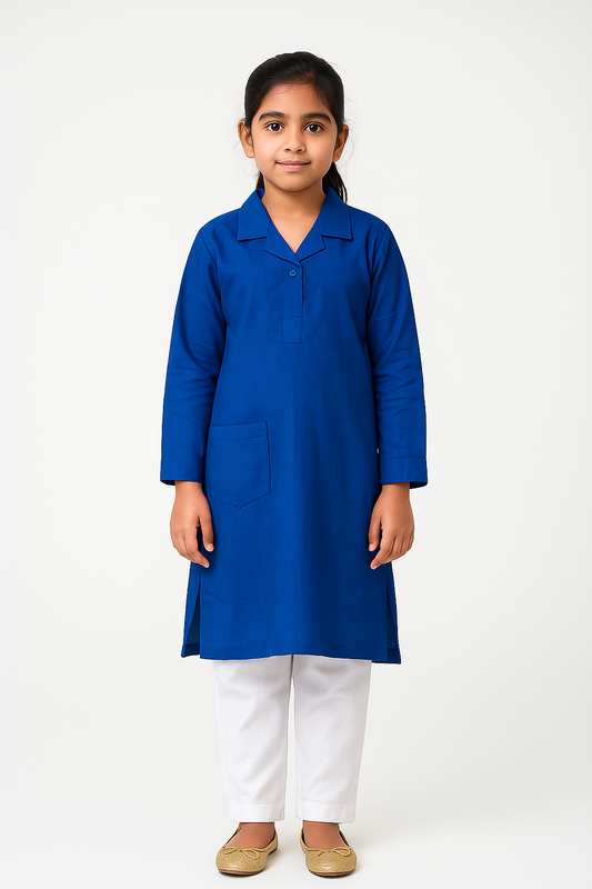 Govt School - School Blue Sute